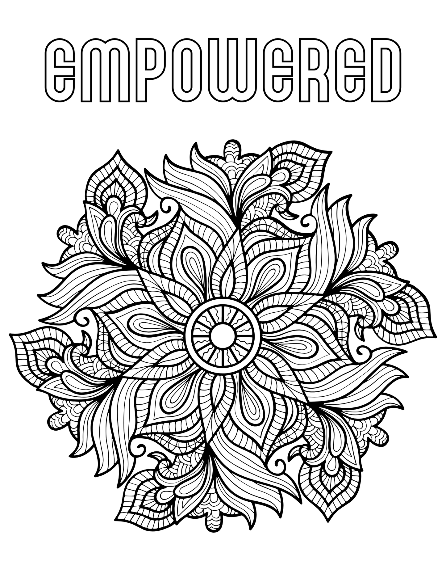 Coloring Book-100 pages (Digital download)